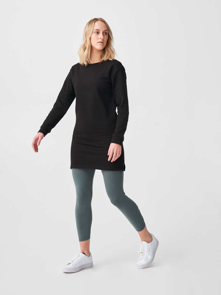 HS apparel - Fleece crewneck dress