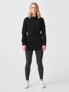 Women's long pullover hoody