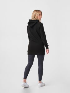 Women's long pullover hoody
