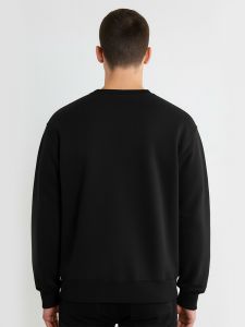 Chandail molletonné à col rond